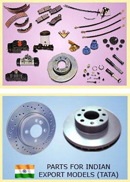 Picture of BRAKE and PARKING PARTS