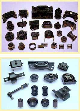 Picture of RUBBER EXTRUSIONS,MOULDED PARTS-RUBBER METAL BONDED ITEMS
